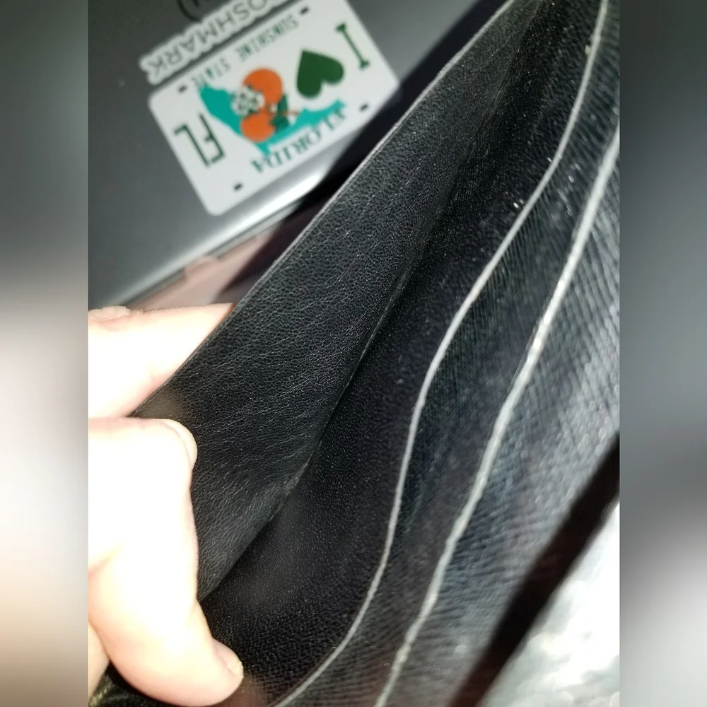 Authentic Dior Black Long Wallet - Picture 8 of 9